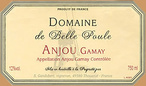 Etiquette Anjou Gamay - Domaine de Belle Poule