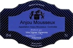 Etiquette Anjou mousseux - Factice
