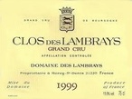 Clos des Lambrays  (A.O.C)