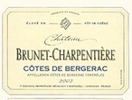 Château Brunet - Charpentière -M. Frank Descoins - 24230 Montazeau