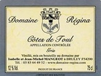 Domaine Régina, Isabelle et Jean-Michel Mangeot, Bruley