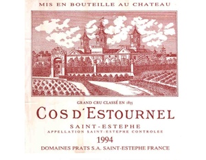 Saint-Estèphe (A.O.C) - Château Cos d'Estournel