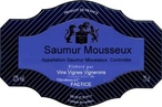 Etiquette Saumur mousseux - Factice