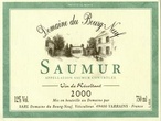 Etiquette Saumur - Domaine du Bourg-Neuf