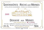 Etiquette Savennières Roche-aux-Moines - http://boutique.joly-et-cie.fr/
