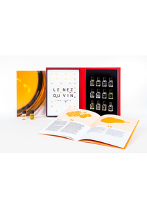 Coffret Le nez du vin 12 arômes - Vins blancs et champagnes -  Jean Lenoir 