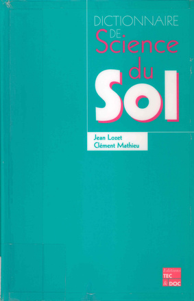 Dictionnaire science du sol 