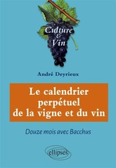 Le calendrier perpétuel de la vigne et du vin - Douze mois avec Bacchus - André Deyrieux - 2020