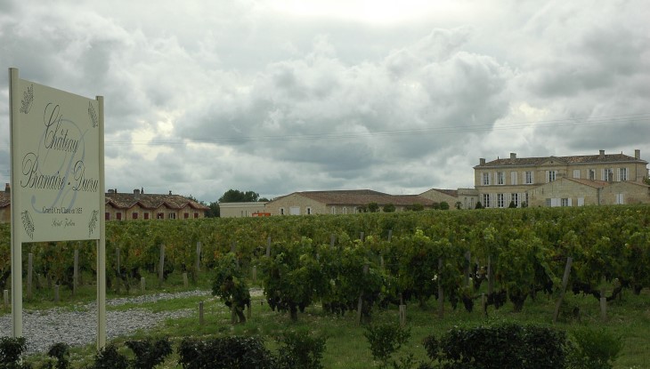 Château Branaire-Ducru 4ème Grand Cru Classé de Saint-Julien commune de Saint-Julien-Beychevelle. - Photo Michel CRIVELLARO