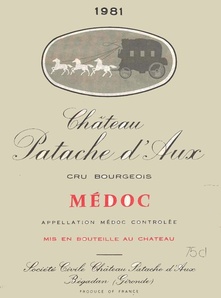 Château Patache d'Aux - Cru Bourgeois - Médoc 