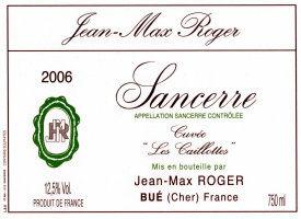 Jean-Max Roger - Sancerre blanc  - Cuvée Les Caillottes - Bué -