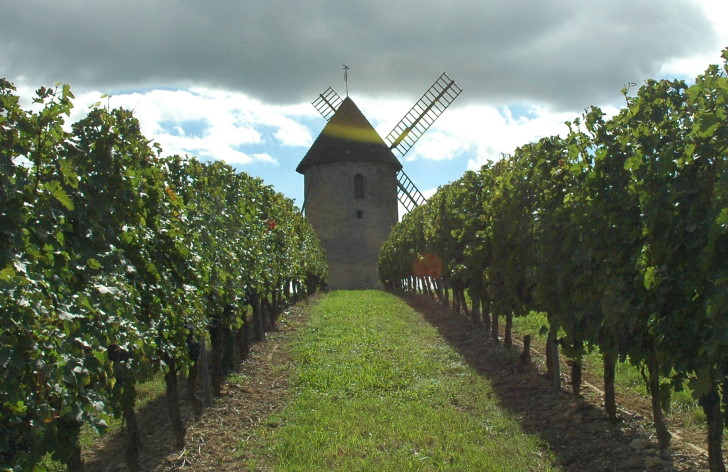 Vignoble de l'Entre-Deux-Mers - Moulin de Gornac - Photo Michel CRIVELLARO