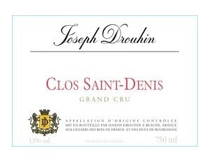 A.O.C Clos-Saint-Denis Grand Cru