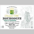 A.O.C Bourgogne Côtes d'Auxerre