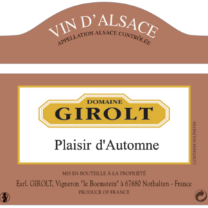 Alsace  ou Vin d'Alsace  (AOC - AOP)