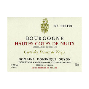 Bourgogne Hautes- Côtes de Nuits  (A.O.C)