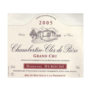 Chambertin-Clos de Bèze (A.O.C)