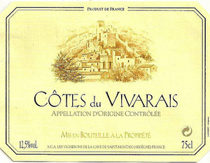 Côtes du Vivarais (A.O.C)