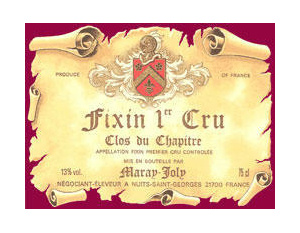 Fixin premier cru (A.O.C)