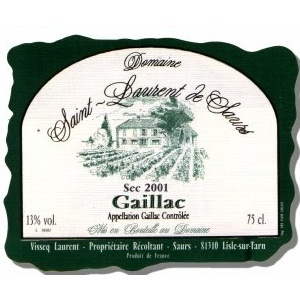 Gaillac premières côtes (A.O.C)