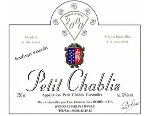 Petit Chablis (A.O.C)