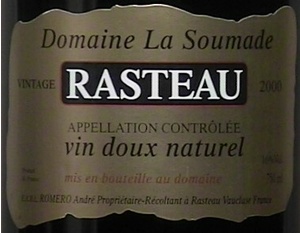 Rasteau (A.O.C)