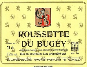 Roussette du Bugey  (AOC) (AOP)