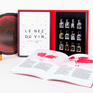 Coffret Le nez du vin 12 arômes - Vins rouges -  Jean Lenoir   