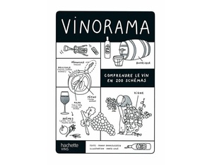  Vinorama Comprendre le vin en 200 schémas Fanny DARRIEUSSECQ, Anaïs Loué                            