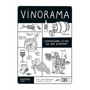  Vinorama Comprendre le vin en 200 schémas Fanny DARRIEUSSECQ, Anaïs Loué                            