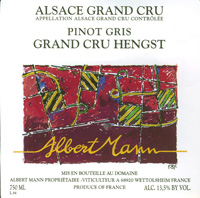 Domaine Albert Mann - Grand Cru Hengst Domaine Albert Mann - Grand Cru Hengst