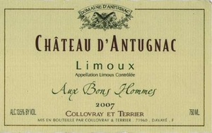 Limoux blanc - Château d'Antugnac.