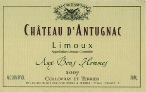 Limoux blanc - Château d'Antugnac.