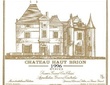 A.O.C Pessac-Léognan - Château Haut-Brion Premier Grand Cru Classé