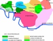 Carte des appellations viticoles du Libournais