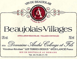 A.O.C Beaujolais-Villages