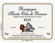 A.O.C Bourgogne Hautes- Côtes de Beaune.