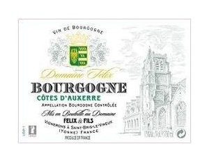A.O.C Bourgogne Côtes d'Auxerre