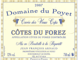 A.O.C Côtes-du-Forez